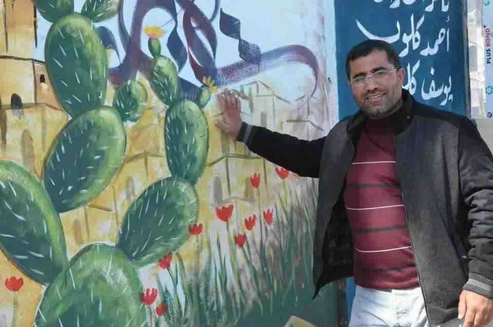 استشهاد رئيس الفن التشكيلي الفلسطيني وعائلته بالكامل